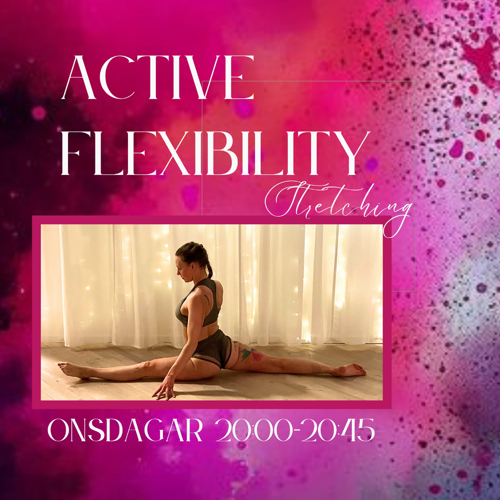 En elegant Active flexibility, v.11-v.18 , Onsdagar kl 20:00-20:45, 8 tillfällen med naturligt utseende och känsla. Detaljerad utformning med realistiskt bladverk. 