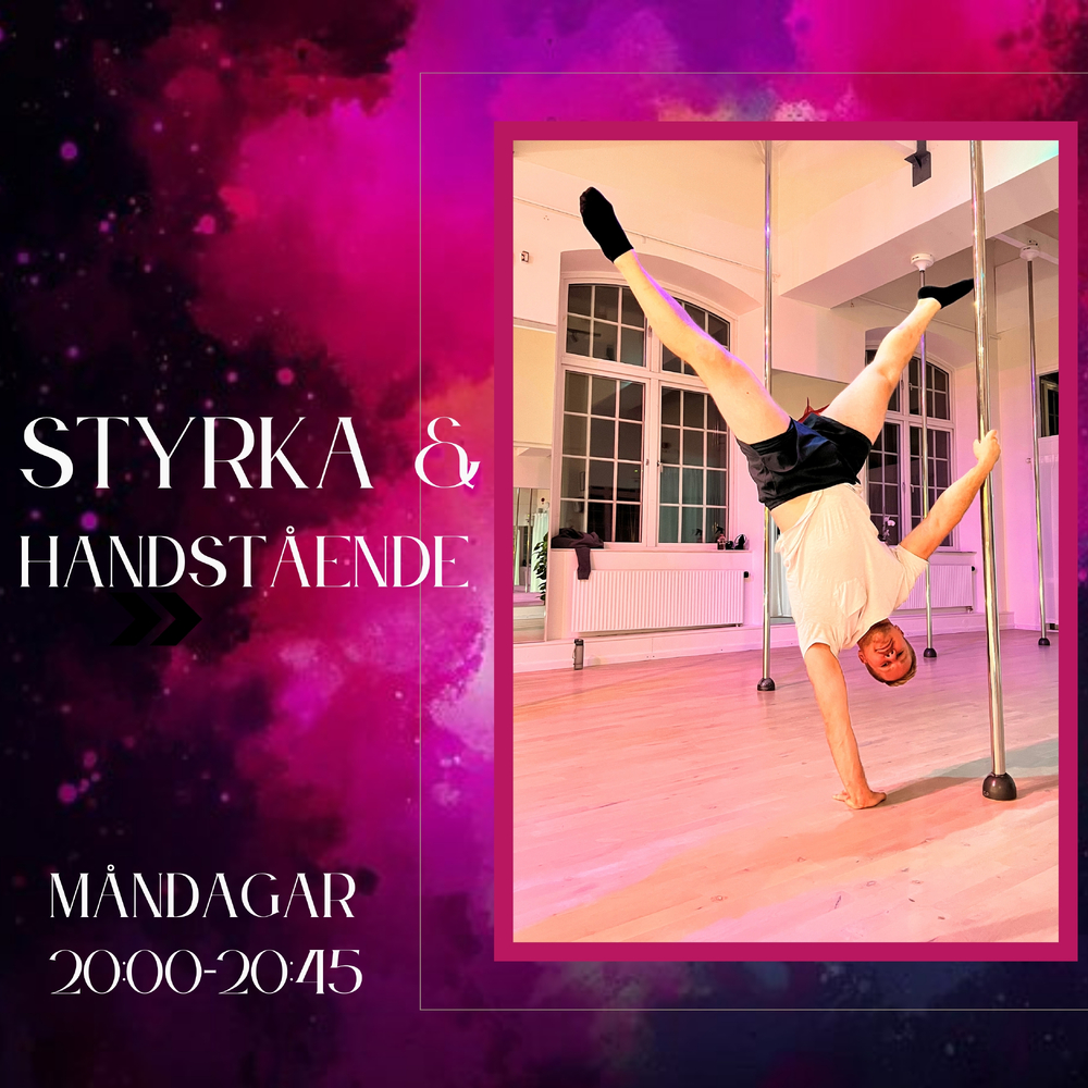 En elegant Styrka och handstående v.47-v.50, Måndagar kl 20:00-20:45, fyra tillfällen med naturligt utseende och känsla. Detaljerad utformning med realistiskt bladverk. 