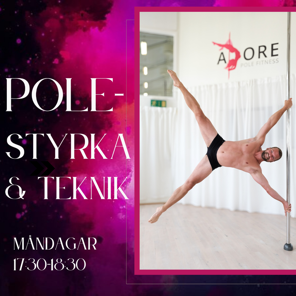 En elegant Polestyrka & teknik, öppen nivå, v.8-v.9, Måndagar kl 17:30-18:30, två tillfällen med naturligt utseende och känsla. Detaljerad utformning med realistiskt bladverk. 