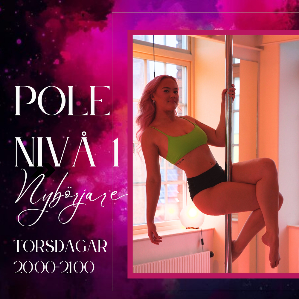 En elegant Pole fitness Nivå 1 v.44-v.50, Torsdagar kl 20:00-21:00, 7 tillfällen med naturligt utseende och känsla. Detaljerad utformning med realistiskt bladverk. 