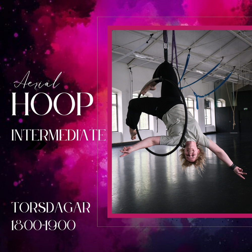 En elegant Aerial hoop intermediate, v.44-v.50, Torsdagar kl 18:00-19:00, 7 tillfällen med naturligt utseende och känsla. Detaljerad utformning med realistiskt bladverk. 