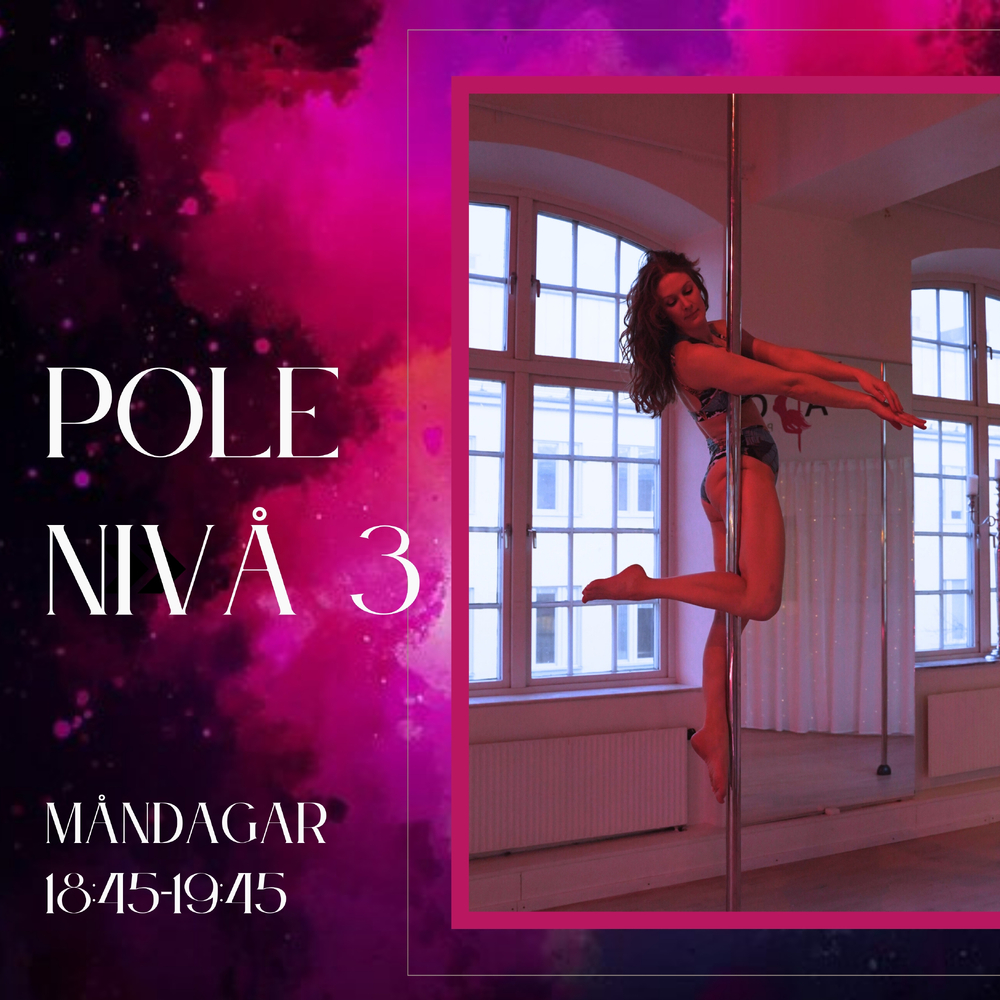 En elegant Pole fitness Nivå 3, v.44-v.50, Måndagar kl 18:45-19:45, 7 tillfällen med naturligt utseende och känsla. Detaljerad utformning med realistiskt bladverk. 